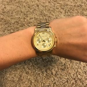 Gold Michael Kors Watch